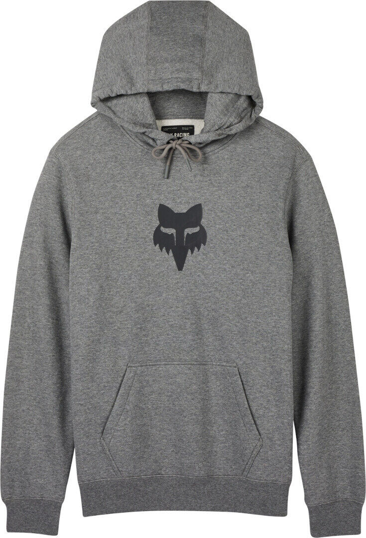 Fox Head Sudadera con capucha - Negro Gris (L)