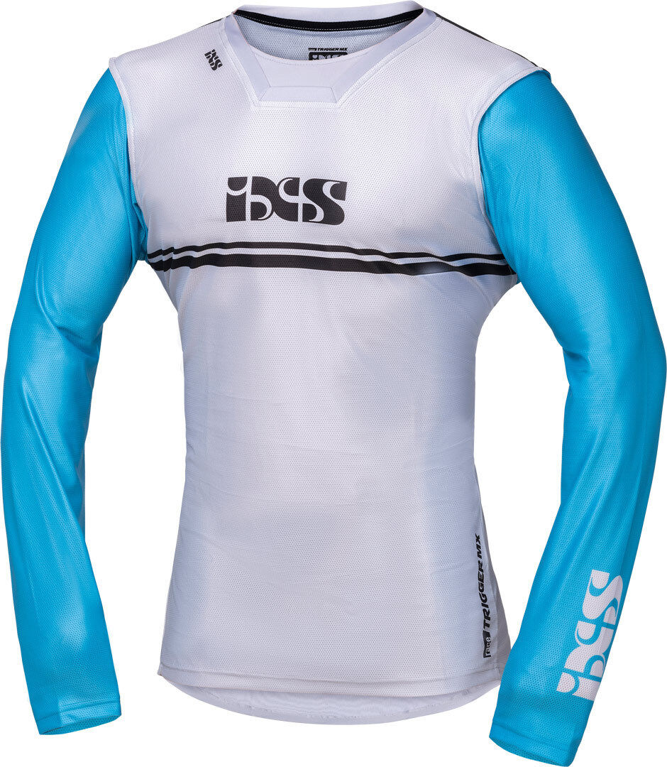 IXS Trigger 4.0 Maillot de motocross - Gris Azul (XS)