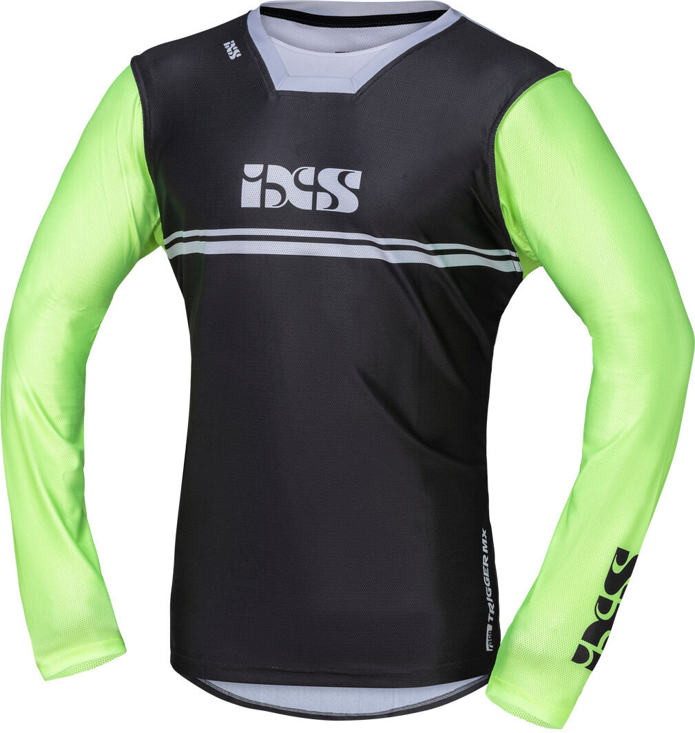 IXS Trigger 4.0 Maillot de motocross - Gris Verde