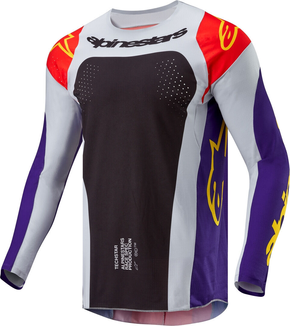 Alpinestars Techstar Ocuri Maillot de motocross - Negro Lila