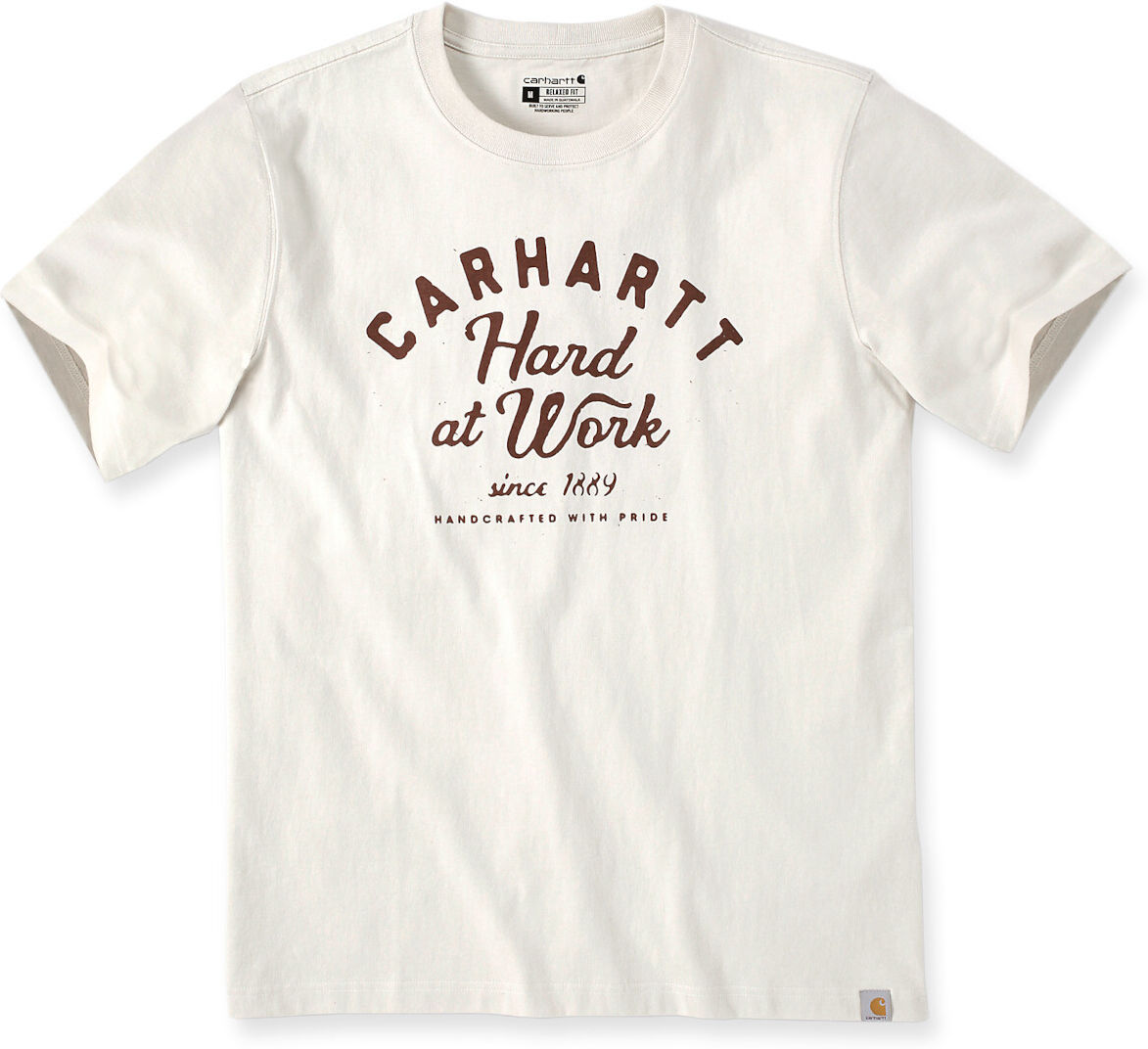 Carhartt Reladex Fit Heavyweight Graphic Camiseta - Blanco (M)