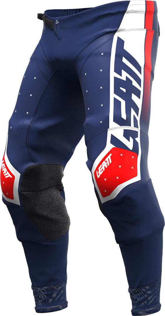 Leatt 4.5 Lite 2024 Pantalones de motocross - Blanco Rojo Azul (M)