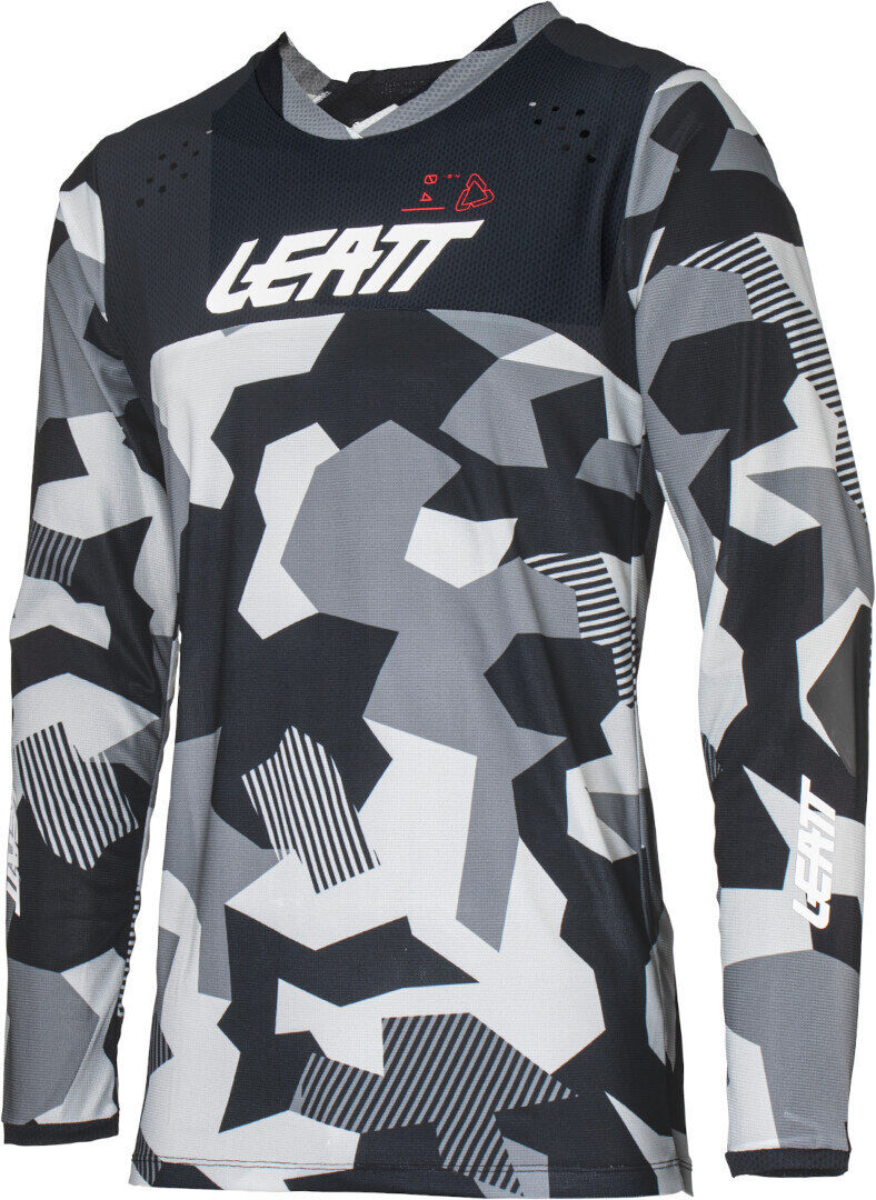 Leatt 4.5 Enduro Forge 2024 Maillot de motocross - Negro Gris Blanco (L)