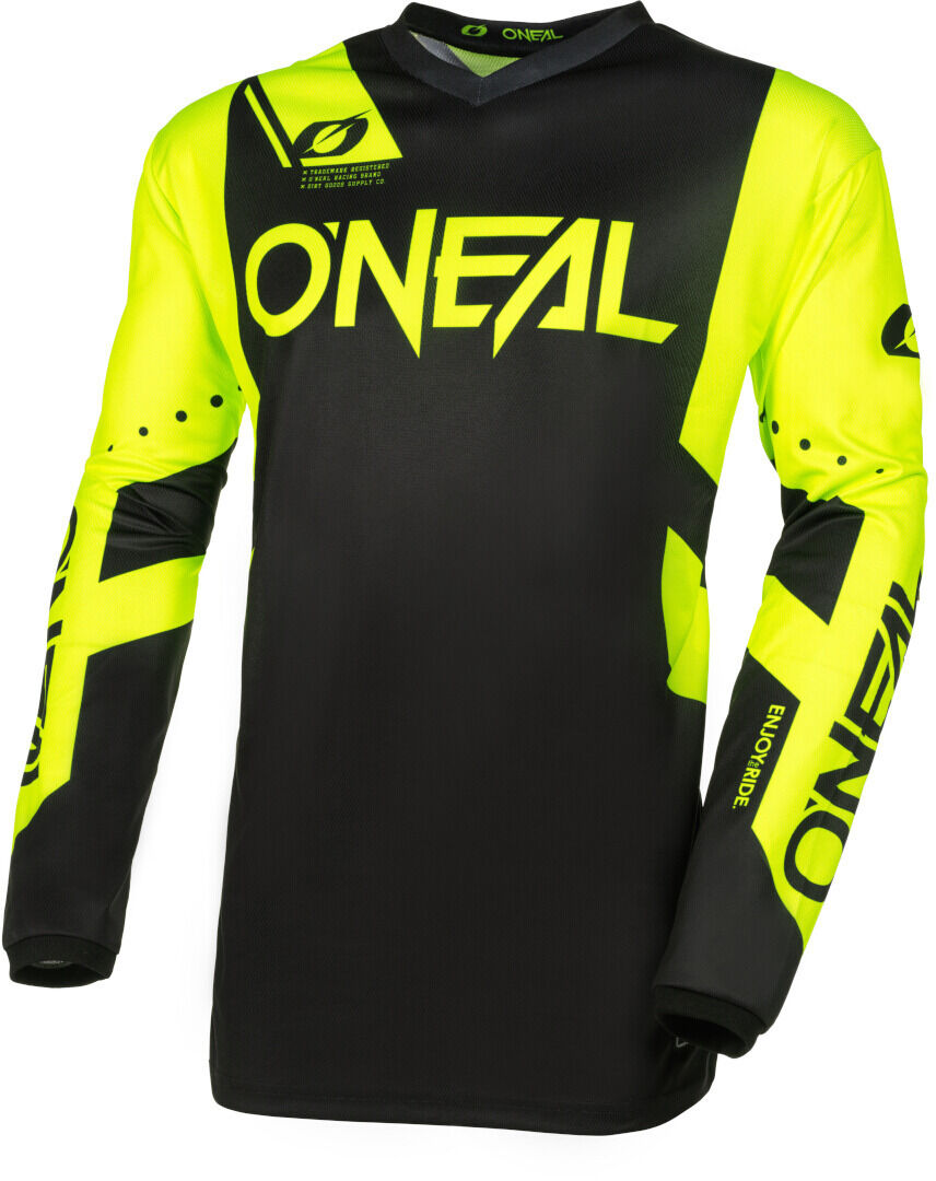 Oneal Element Racewear Maillot de motocross - Negro Amarillo (XL)