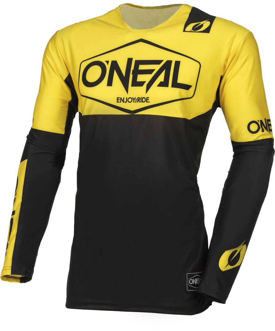 Oneal Mayhem Hexx Maillot de motocross - Negro Amarillo (L)