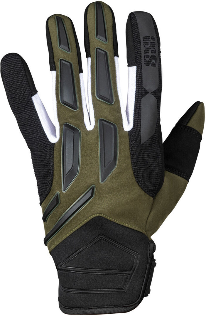 IXS Pandora-Air 2.0 Guantes de motocross - Negro Blanco Verde (S)