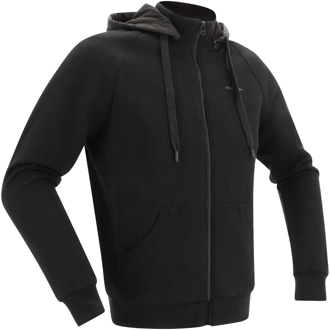 Richa Titan 2 Sudadera con capucha con cremallera para motocicleta - Negro (10XL)