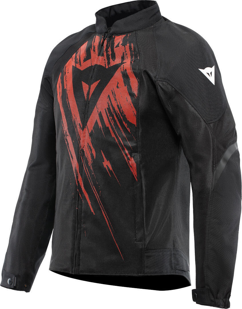 Dainese Herosphere Tex Tarmac Chaqueta textil de moto - Negro Rojo (60)