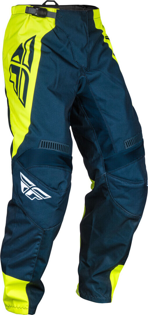 FLY Racing F-16 2024 Pantalones de motocross - Azul Amarillo (36)