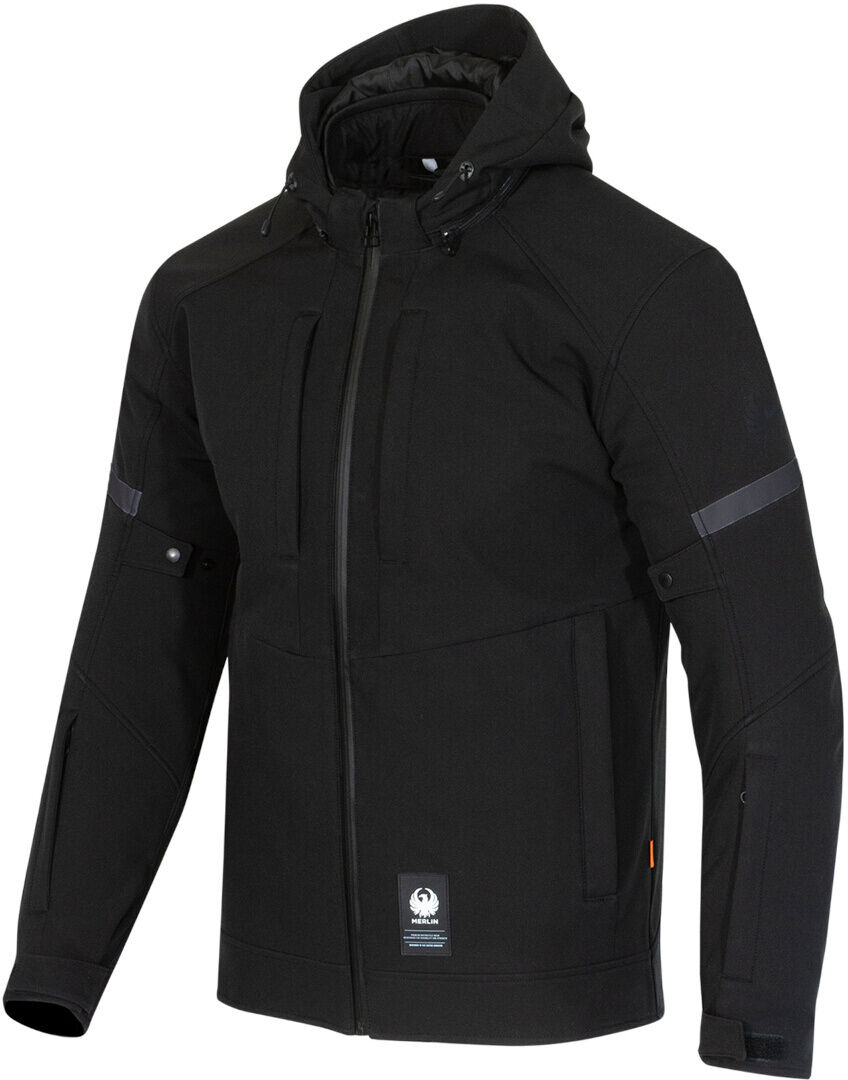 Merlin Flare D3O chaqueta textil impermeable para motocicletas - Negro (XL)