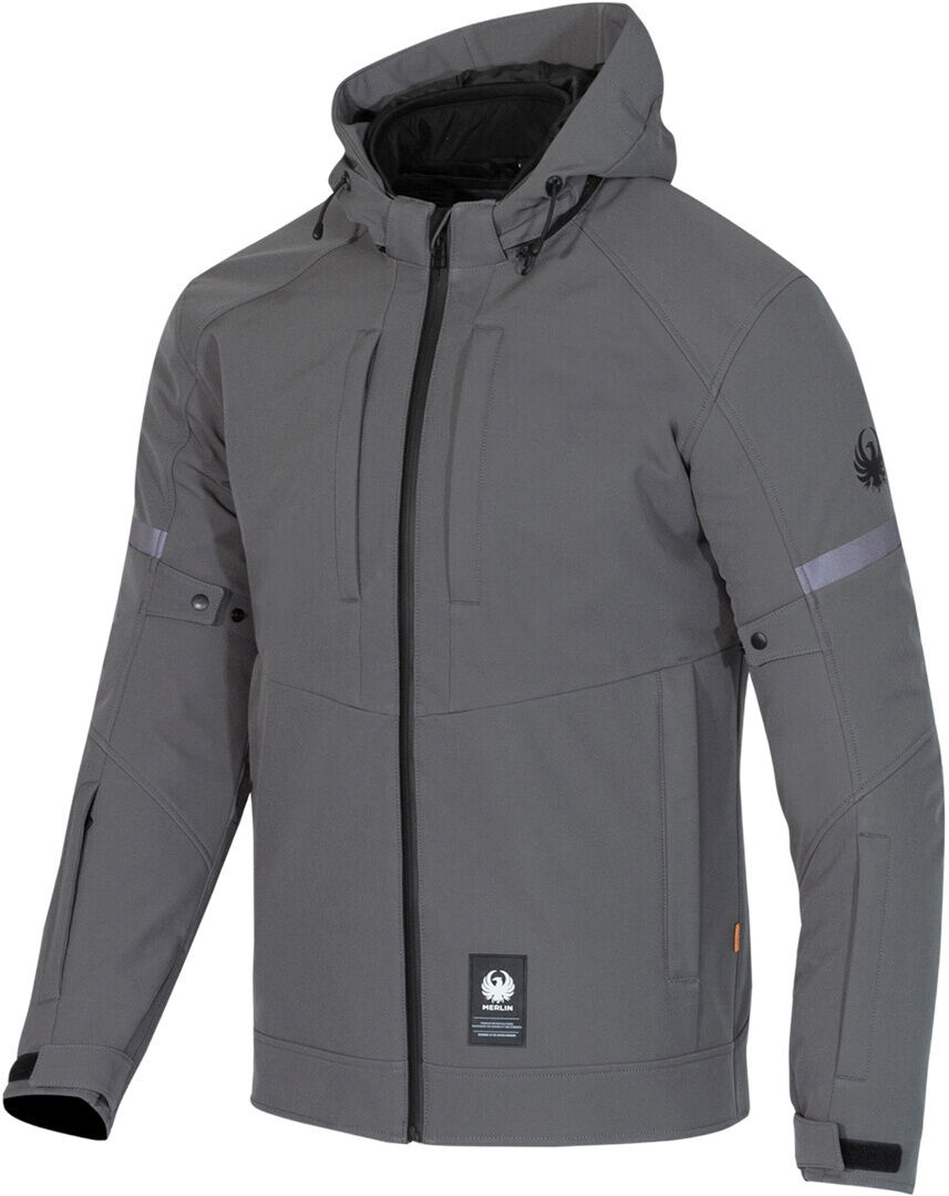 Merlin Flare D3O chaqueta textil impermeable para motocicletas - Gris (XL)