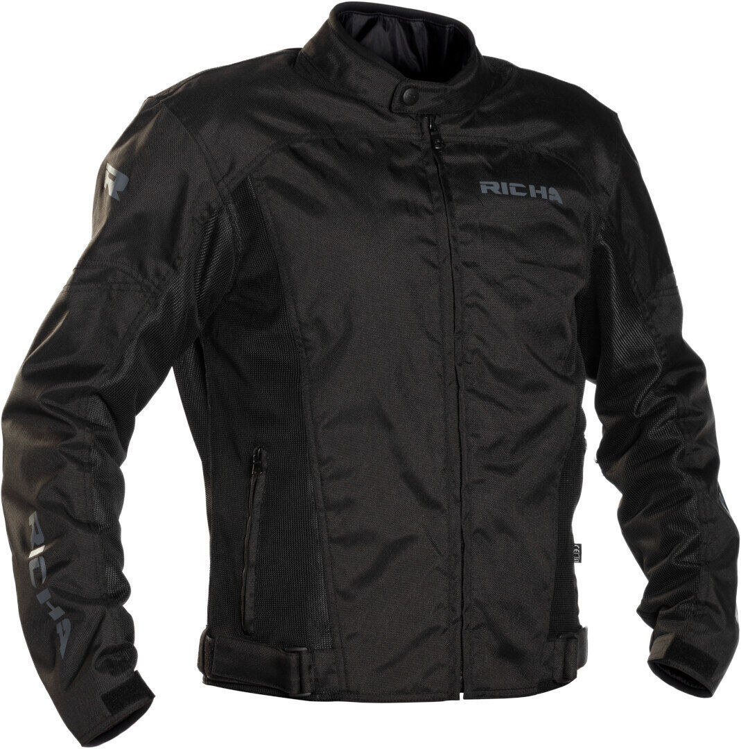 Richa Buster Mesh Chaqueta textil de moto - Negro (S)