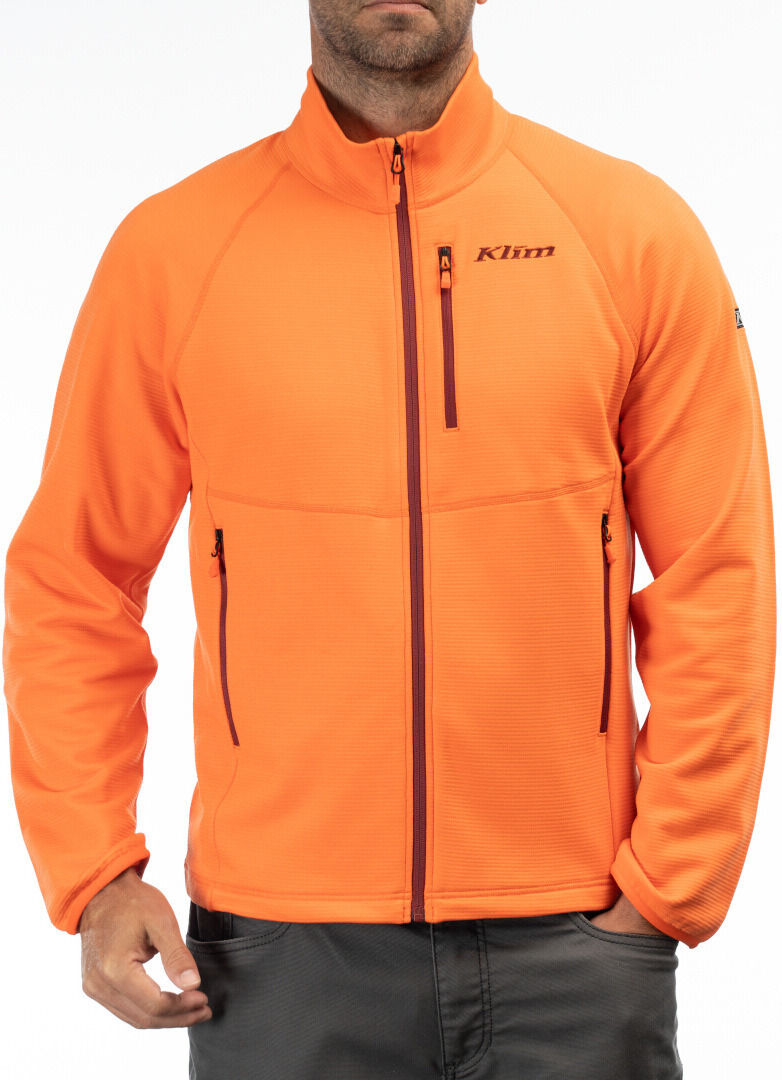 Klim Highline Chaqueta de forro polar - Naranja (XL)