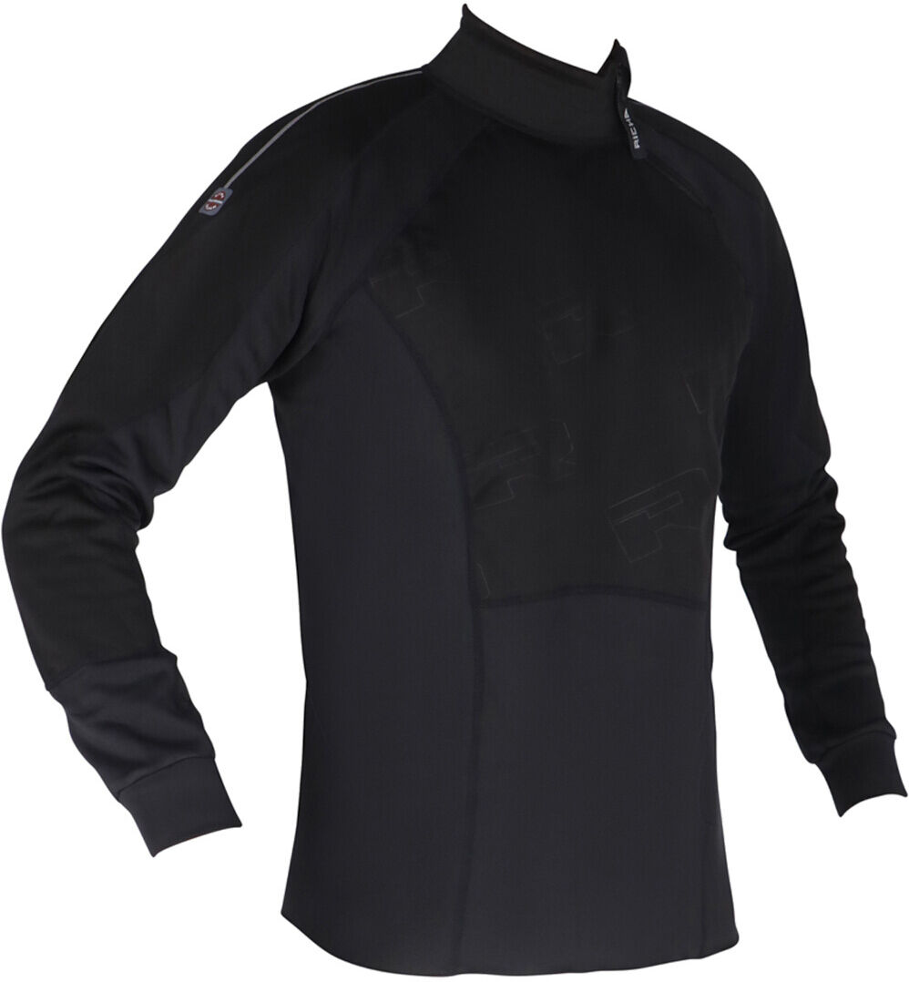 Richa Wind Zero Camisa funcional de manga larga - Negro (M)