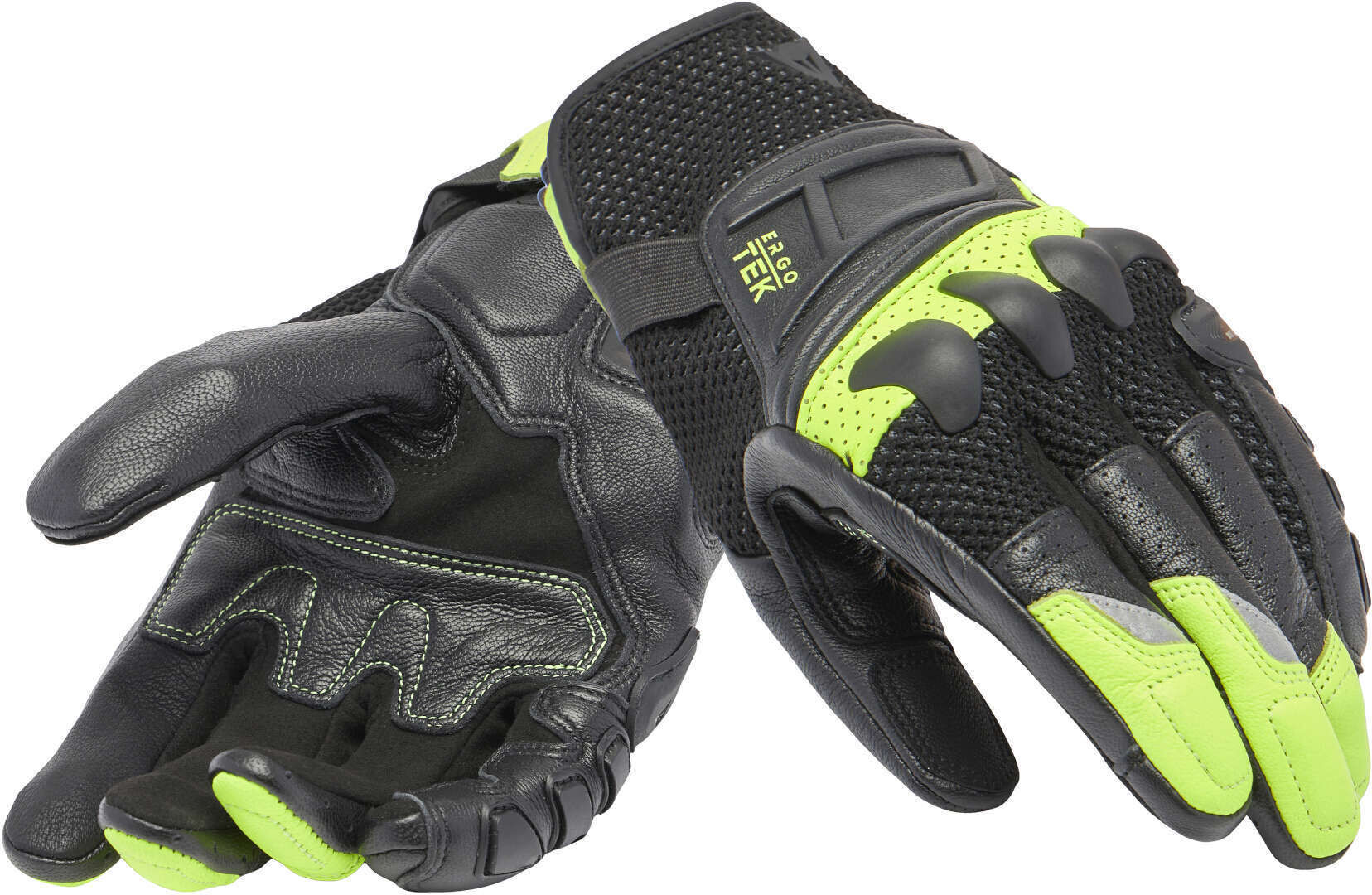 Dainese X-Ride 2 Ergo-Tek Guantes de moto - Negro Amarillo (2XL)