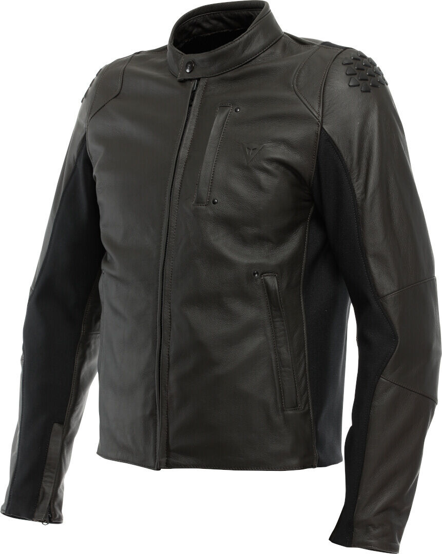 Dainese Istrice Chaqueta de cuero para moto - Marrón (52)