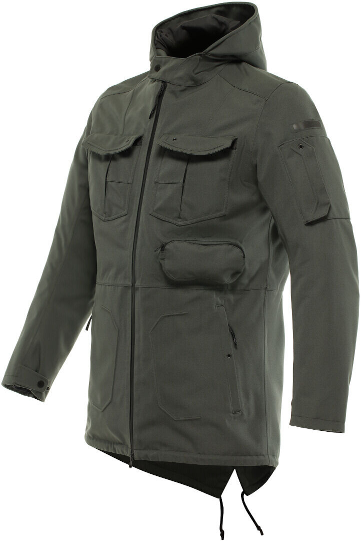 Dainese Duomo Absoluteshell Pro chaqueta textil impermeable para motocicletas - Verde (46)