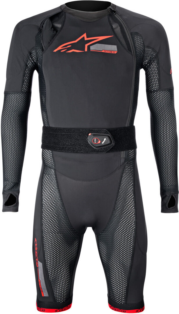 Alpinestars Tech-Air 10 Race System Traje de airbag - Negro Rojo (2XL)