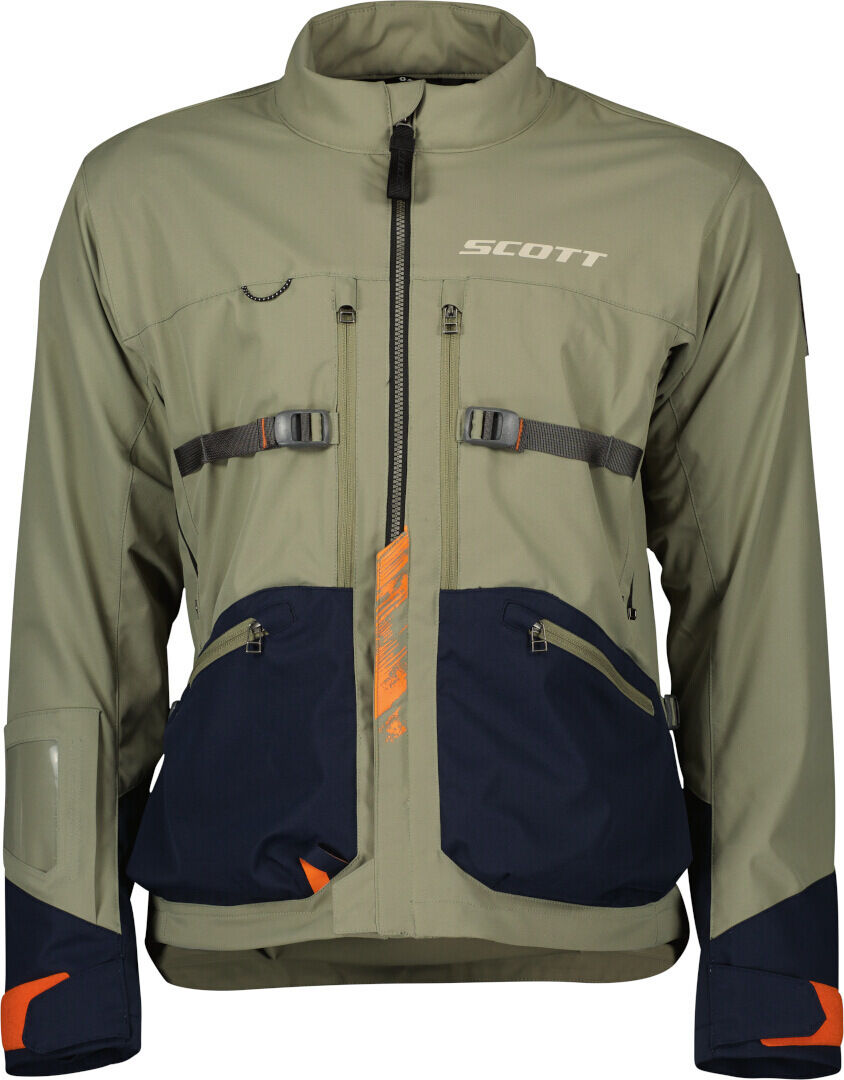 Scott Superlight Chaqueta textil de moto - Verde Azul (XL)