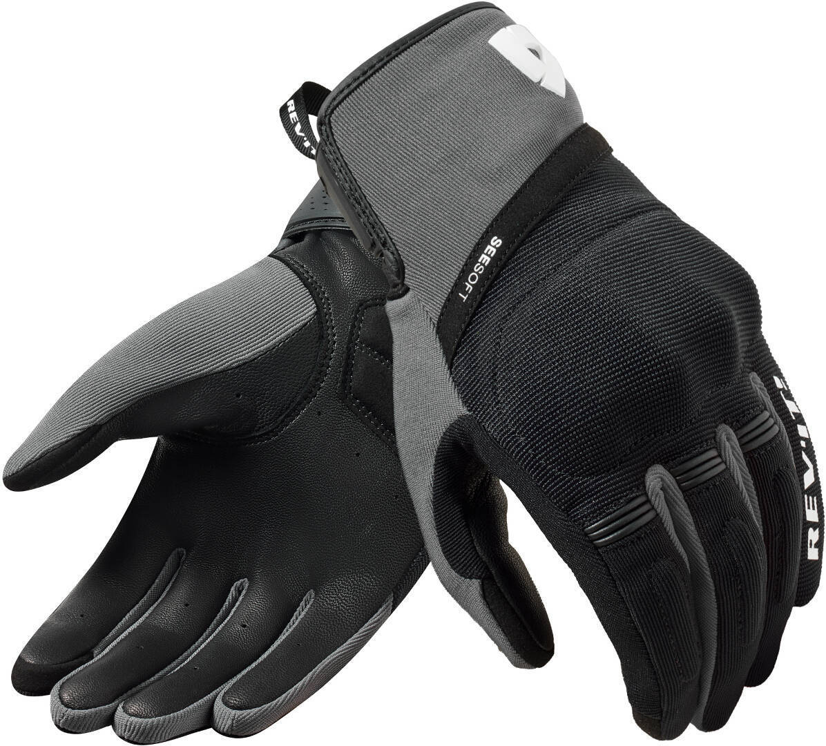 Revit Mosca 2 Guantes de moto - Negro Gris (S)