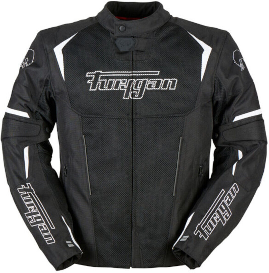 Furygan Ultra Spark 3in1 Vented+ Chaqueta textil de moto - Negro Blanco (M)