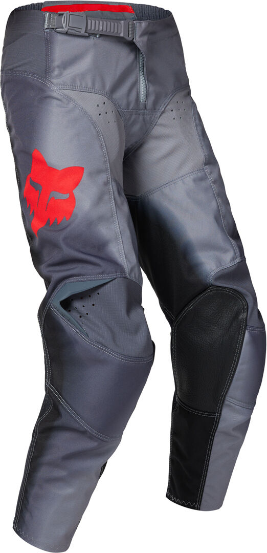 Fox 180 Interfere Pantalones de motocross para jóvenes - Gris Rojo (24)