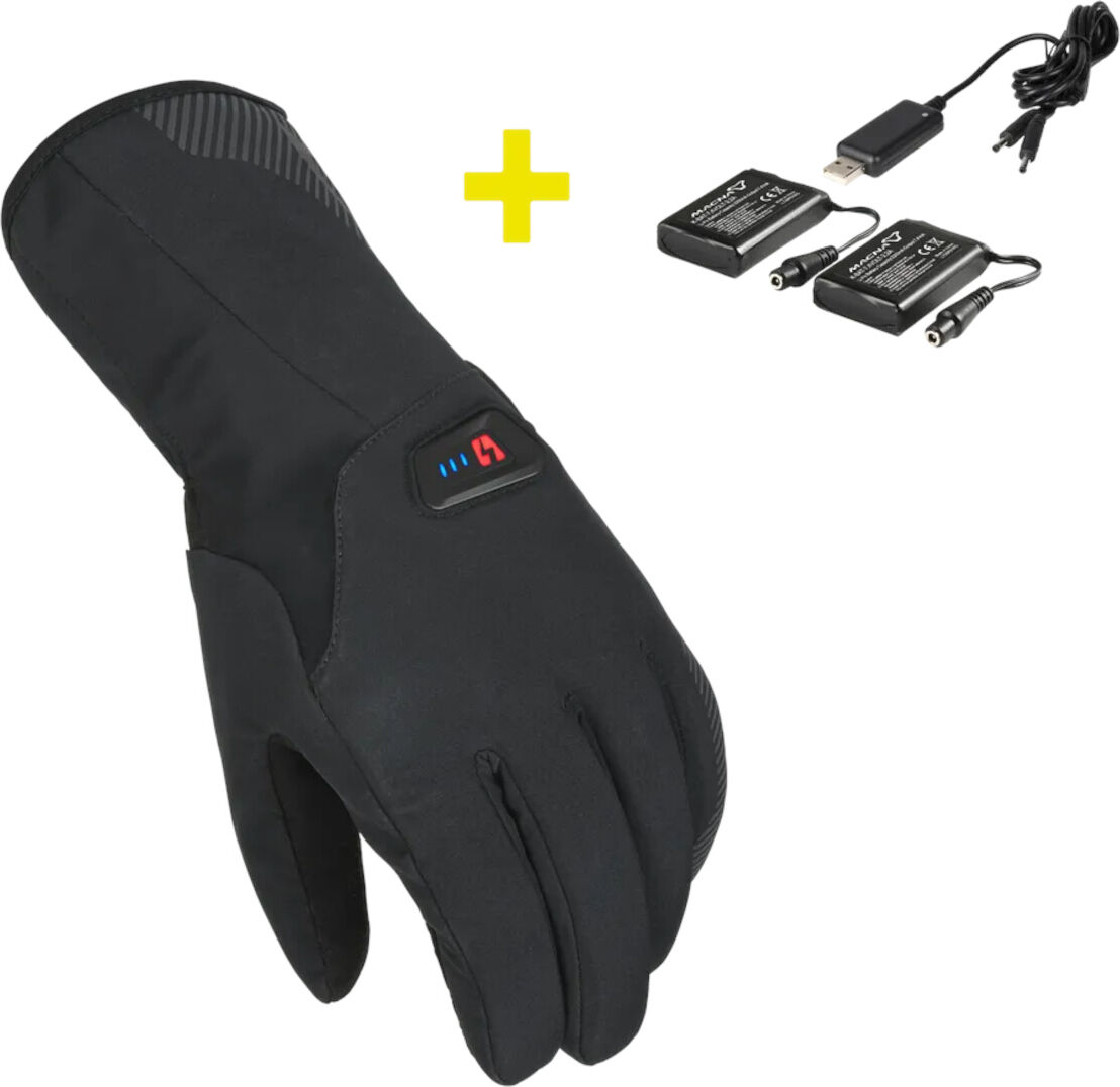 Macna Spark Kit de guantes de bicicleta calefactables - Negro (M)