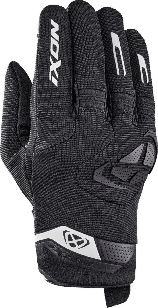 Ixon Mig 2 Guantes de moto - Negro Blanco