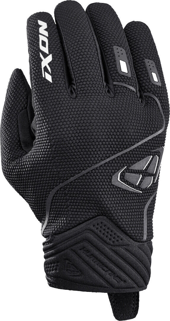 Ixon Hurricane 2 Guantes de moto - Negro Blanco (M)