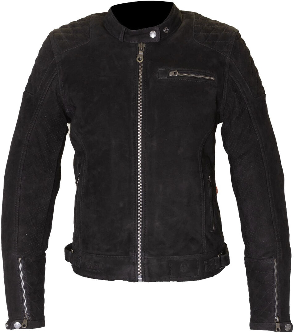 Merlin Isla TFL D3O Chaqueta de cuero para moto - Negro (M)