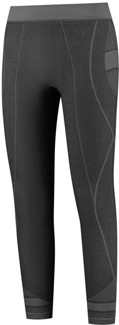 Rusty Stitches Baselayer Pantalones funcionales - Negro Gris (L XL)