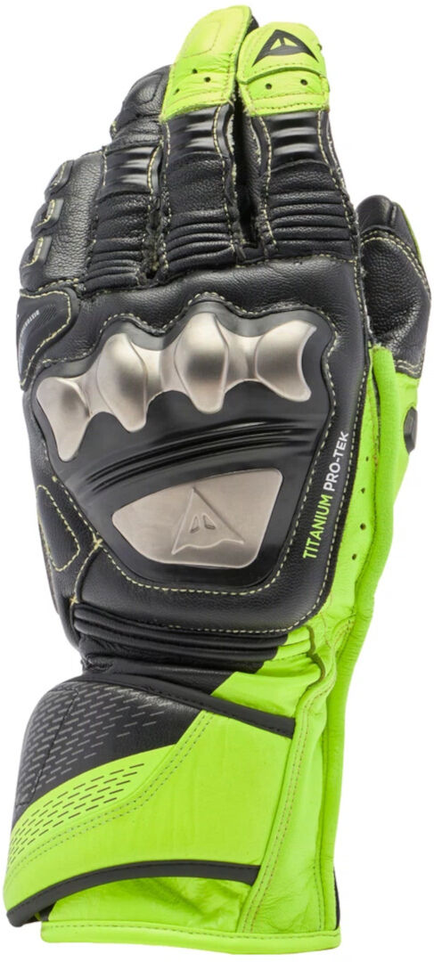 Dainese Full Metal 7 Guantes de moto - Negro Amarillo (S)