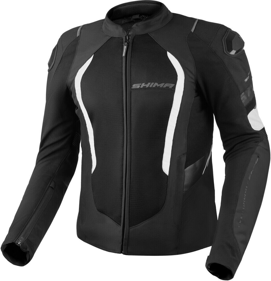 SHIMA Mesh Pro 2.0 Chaqueta textil de moto - Negro Blanco