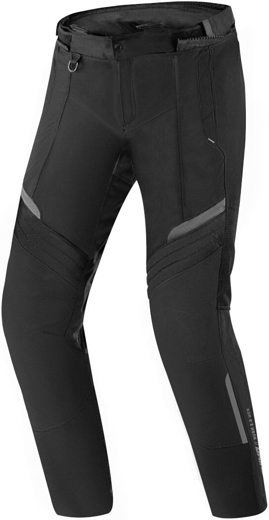 SHIMA Rush 2.0 Pantalones textiles impermeables para motocicletas - Negro (L)