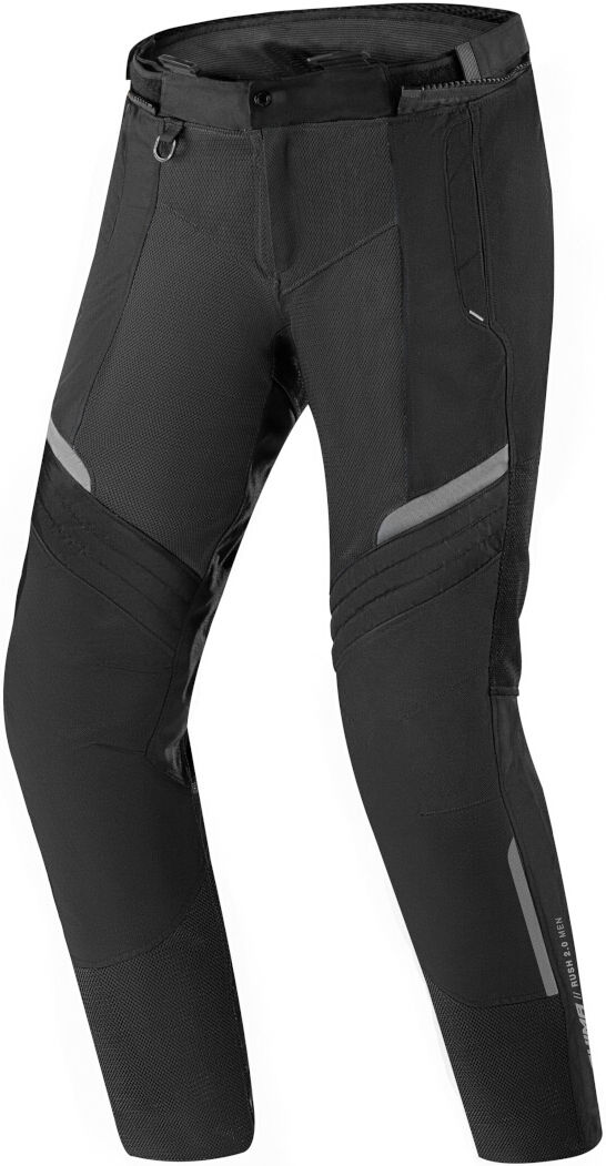 SHIMA Rush 2.0 Vented Pantalones textiles impermeables para motocicletas - Negro (S)