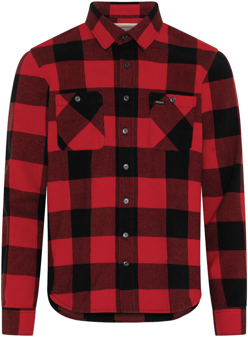 Rokker Denver 2 Camisa - Negro Rojo (M)