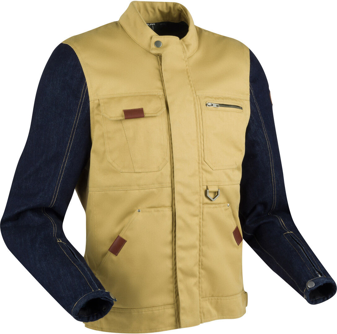 Segura Osborn Chaqueta textil de moto - Azul Beige (M)