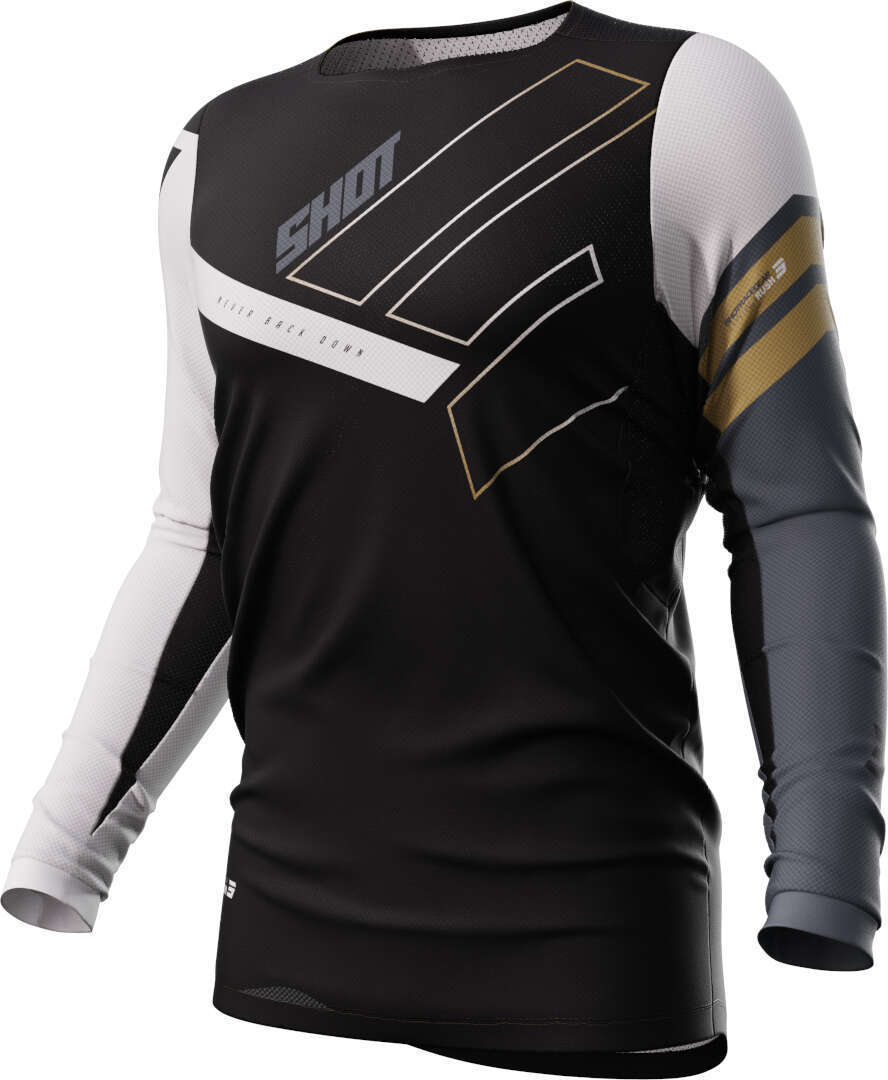 Shot Contact Rush Maillot de motocross - Negro Oro