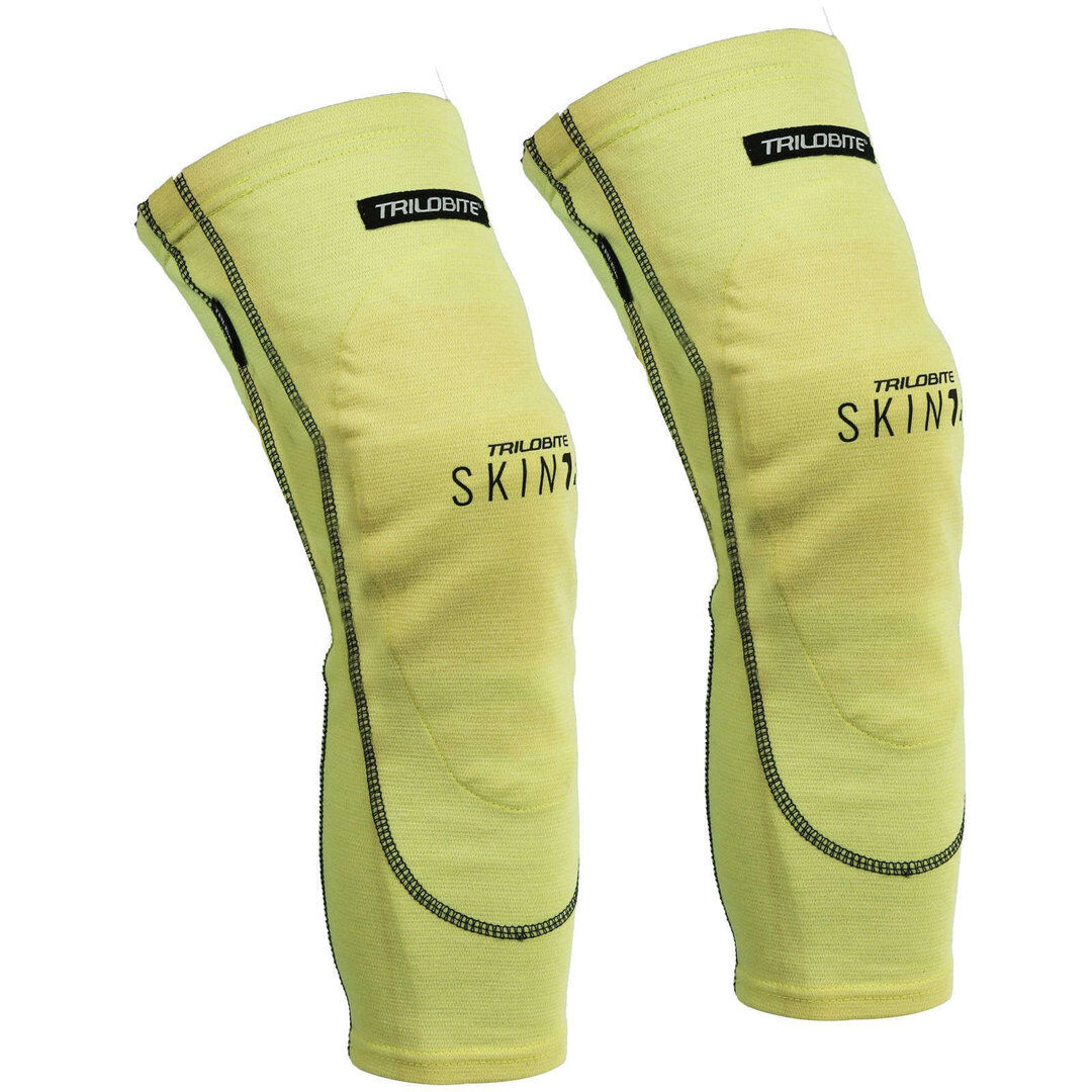 Trilobite Skintec Aramid Calentadores de piernas - Amarillo (XS S)