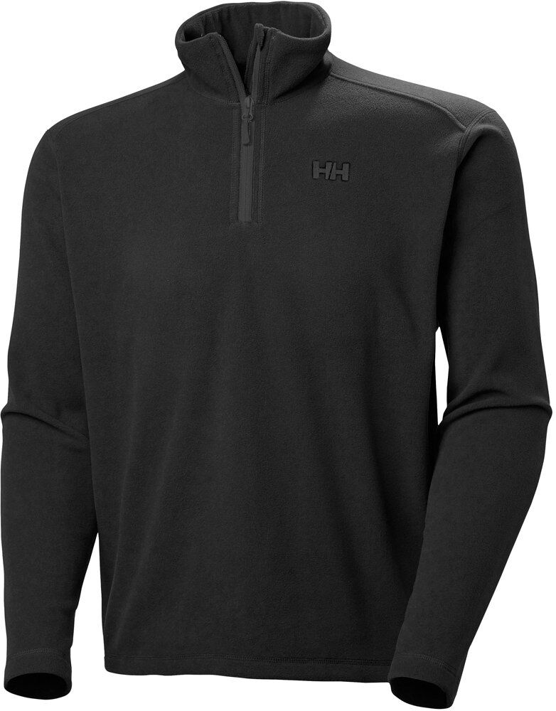 Helly Hansen daybreaker 1/2 zip forro polar hombre Negro (L)