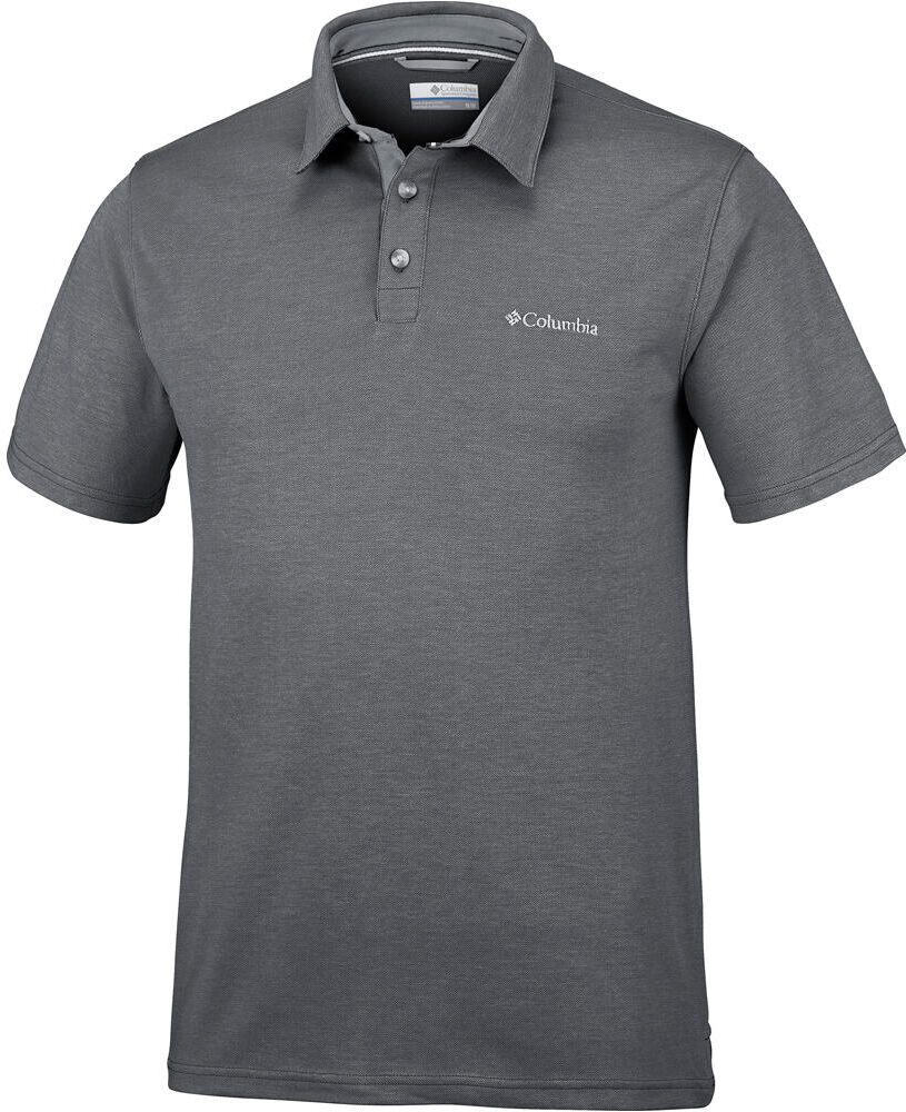 Columbia nelson point camiseta montaña manga corta hombre Negro (L)