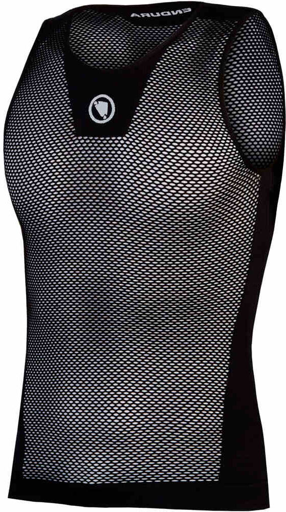 Endura camiseta interior s/m fishnet camiseta térmica manga corta Negro (S/M)