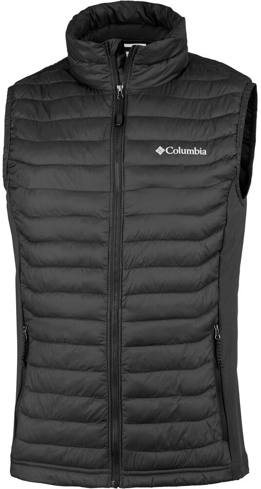 Columbia powder pass chaleco outdoor hombre Negro (M)