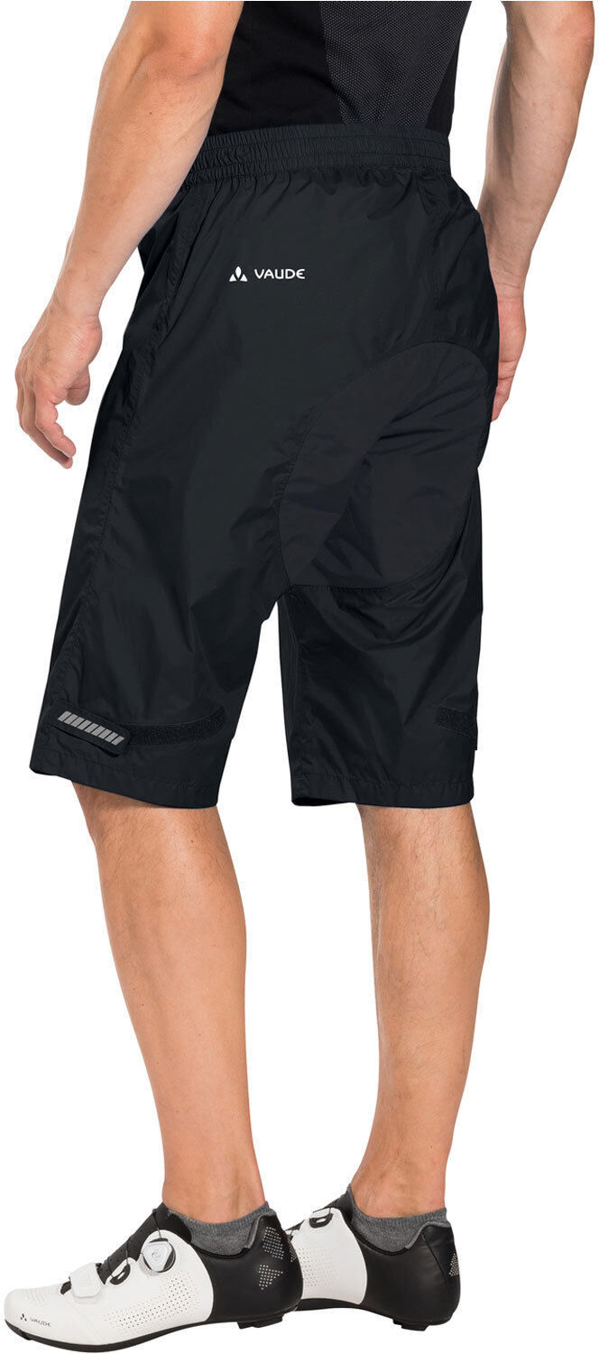 Vaude drop shorts pantalón corto ciclismo hombre Negro (L)