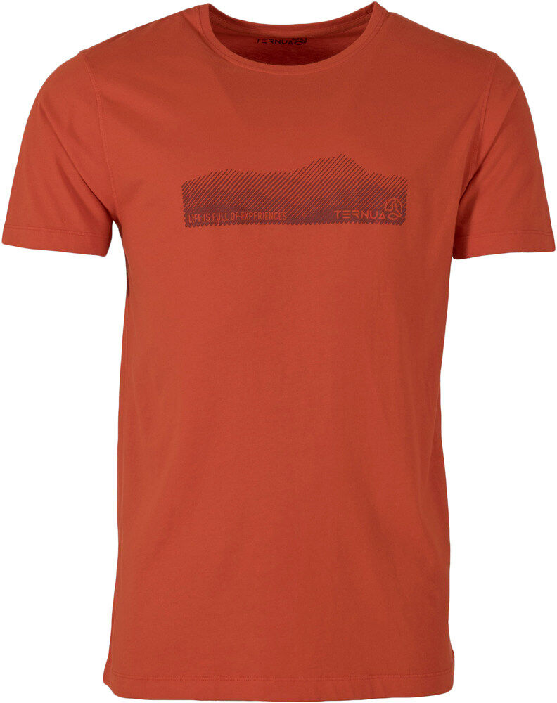 Ternua bajau camiseta montaña manga corta hombre Rojo (L)