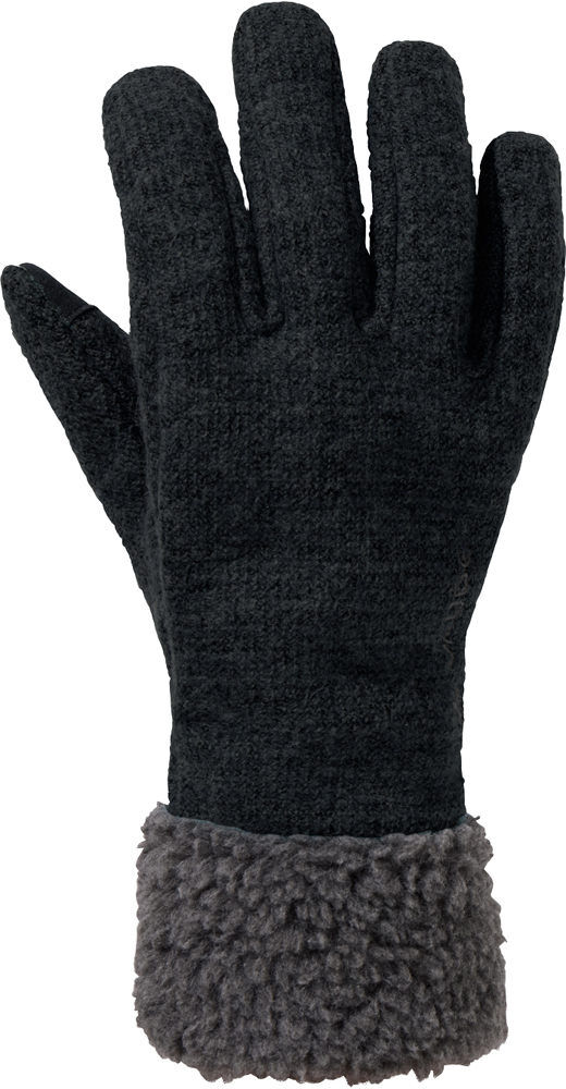 Vaude tinshan gloves iv guantes montaña Negro (7)