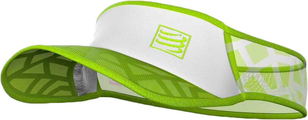 Compressport spiderweb ultralight visor gorra running Blanco (UNICA)