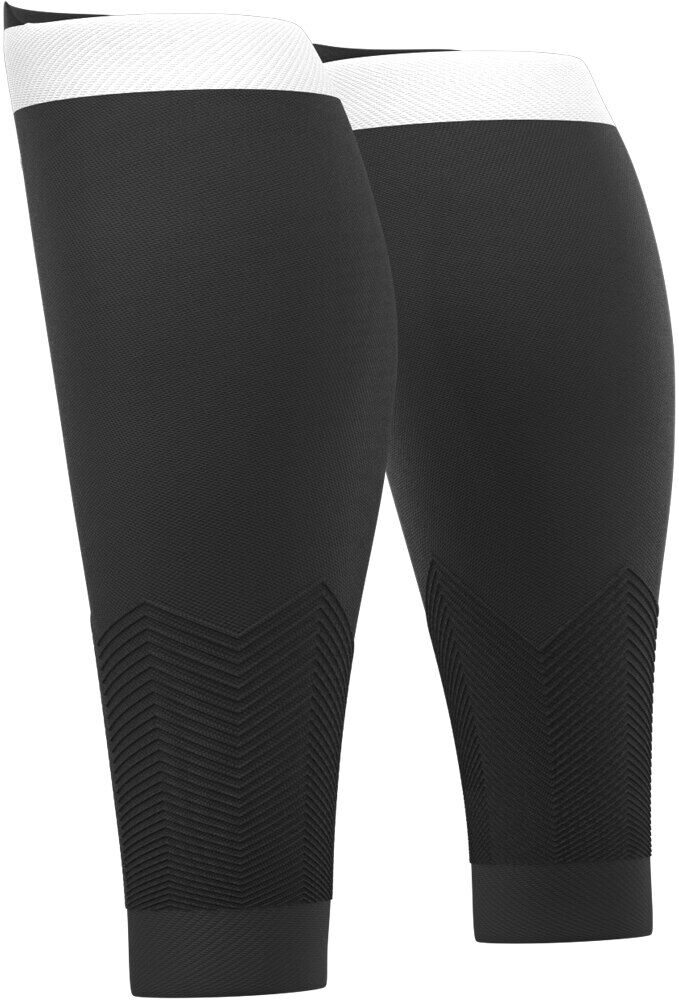 Compressport r2v2 pernera calcetines running Negro