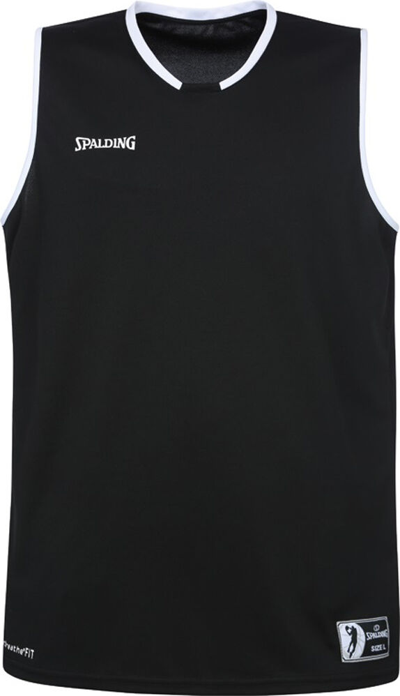 Spalding move camiseta baloncesto Negro (XXL)