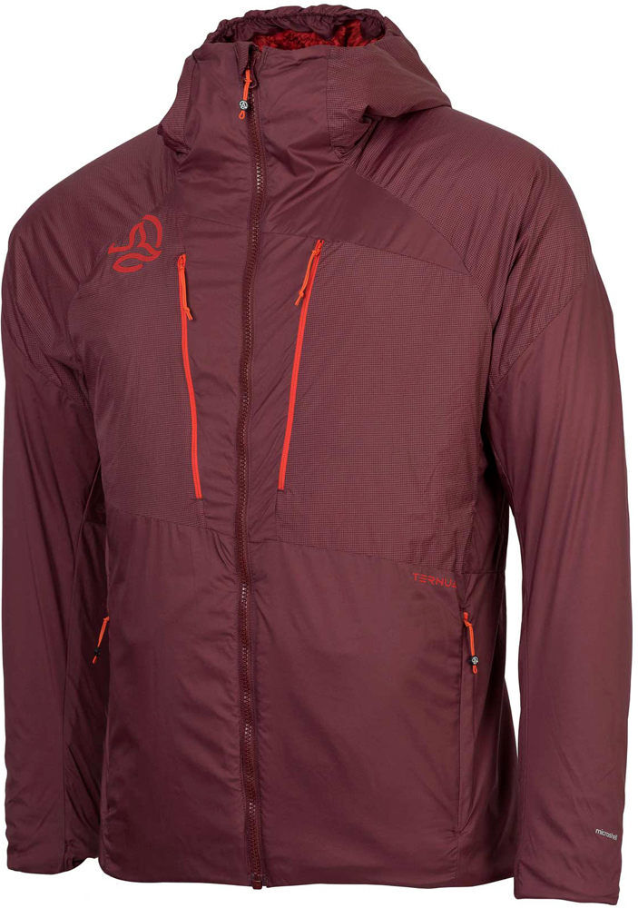 Ternua kimo chaqueta outdoor hombre Granate (S)